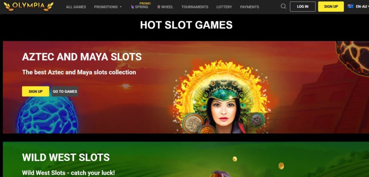 Olympia Casino Review 2026: A$10,000 Welcome Across Four Deposits & 200 Free Spins AU image 2